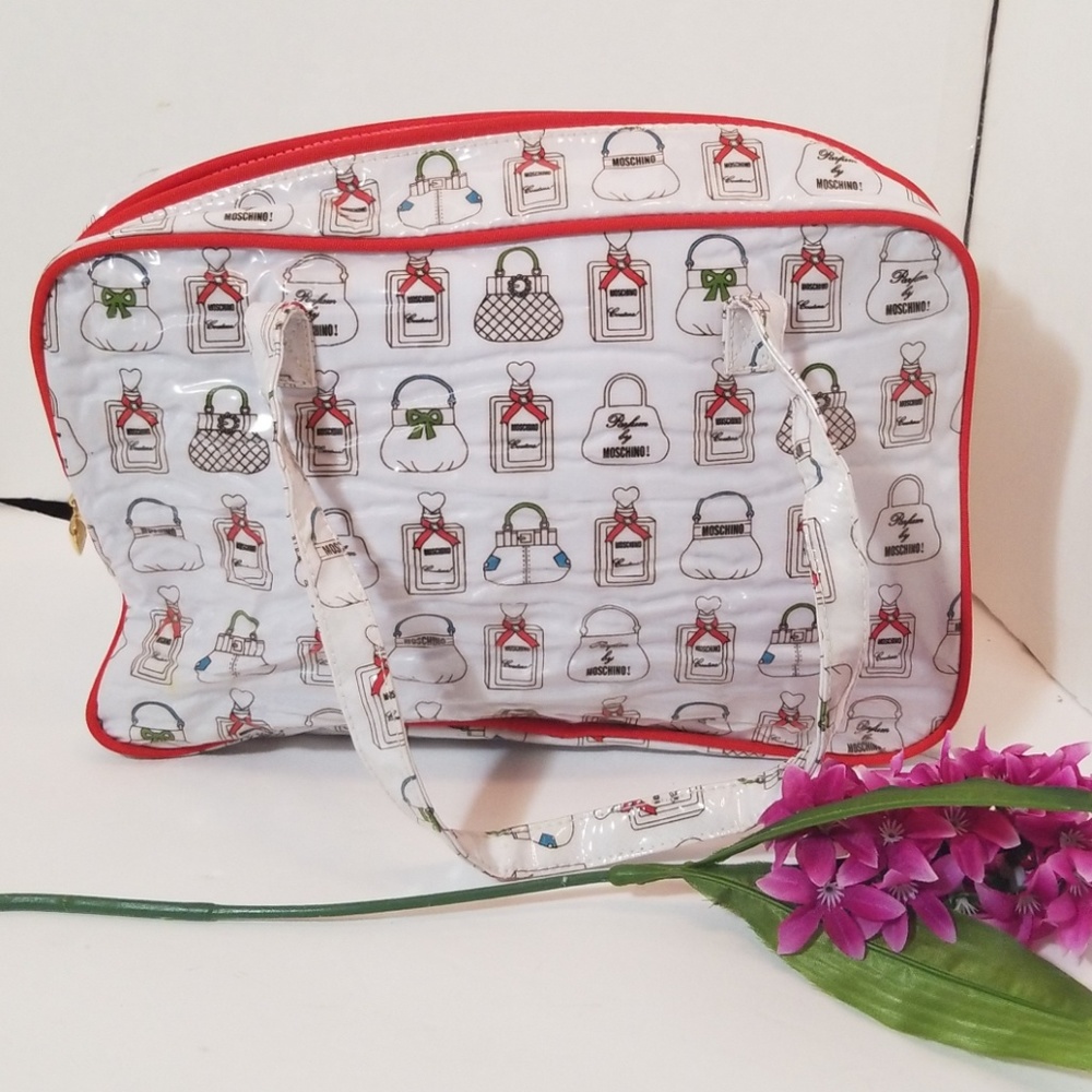 Vintage MOSCHINO Plastic Cosmetic Bag - Picture 3 of 8